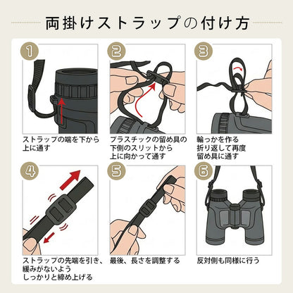 AOBAX 双眼鏡 10倍 フリーフォーカス（コンサート・ライブ用） 画像10